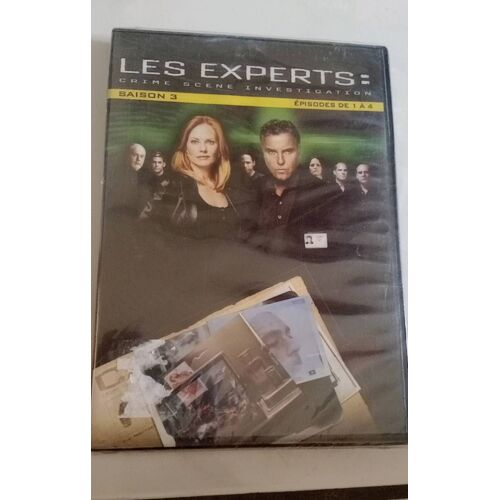 Dvd Les Experts: Crime Scène Investigation Saison 3 Épisodes De 1 A 4