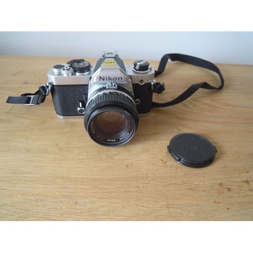NIKON FM AVEC OBJECTIF NIKON NIKKOR 50mm 1.4