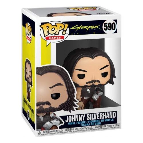Cyberpunk 2077 Pop! Games Vinyl Figurine Johnny Silverhand 9 Cm