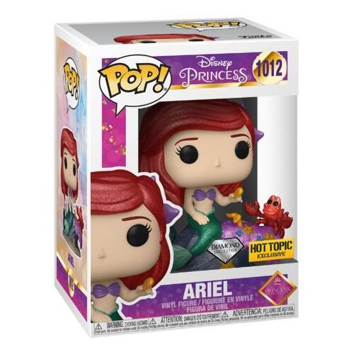 Figurine Funko Pop - Disney Ultimate Princess N°1012 - Ariel - Diamand (56783)