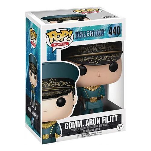 Figurine Pop - Valerian - Commander Arun Filitt Filitt - Funko Pop