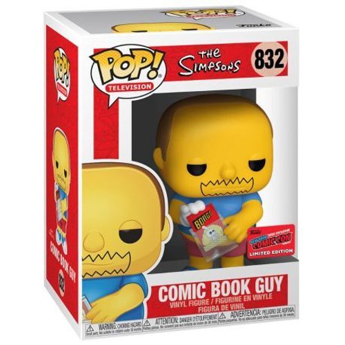 Figurine Funko Pop - Les Simpson N°832 - Le Vendeur De B.D. (48573)