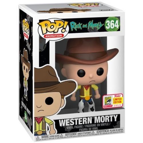 Figurine Rick & Morty - Morty Western Summer 2018 Exclu Pop 10cm