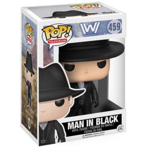 Figurine Pop - Westworld - Man In Black Black - Funko Pop