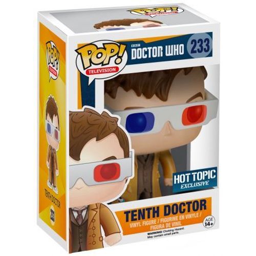 Pop Collection - Doctor Who - 10th Docter Avec Lunettes 3d - Exlu