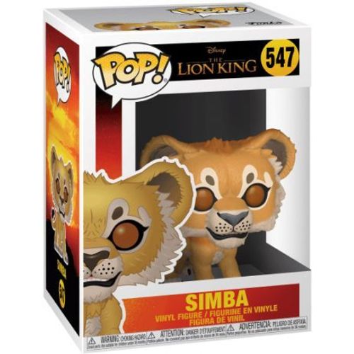 Le Roi Lion - Live Action - Personnage De Simba Pop 10 Cm
