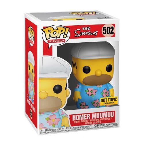 Figurine Funko Pop - Les Simpson N°502 - Homer Muumuu (34143)