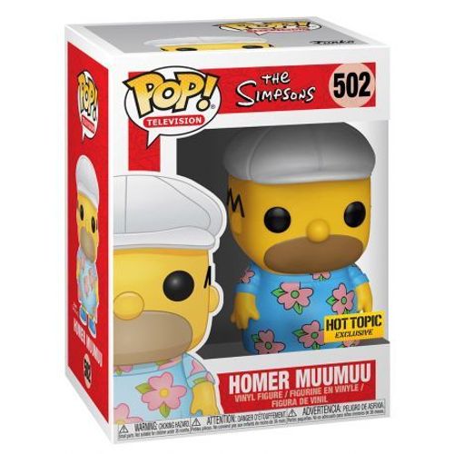 Figurine Funko Pop - Les Simpson N°502 - Homer Muumuu (34143)