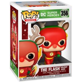 Figurine Funko Pop - Rudolph Flash - Dc Comics Holiday (355) - Pop Heroes - Fu50654