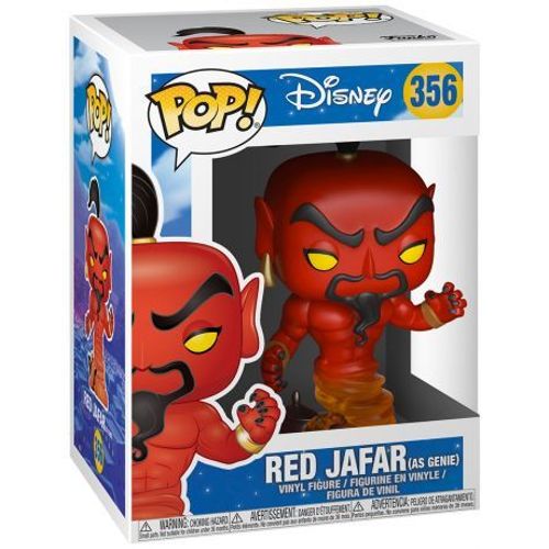 Figurine Jafar Rouge En Mode Génie - Disney Aladdin Funko Pop! Vinyl