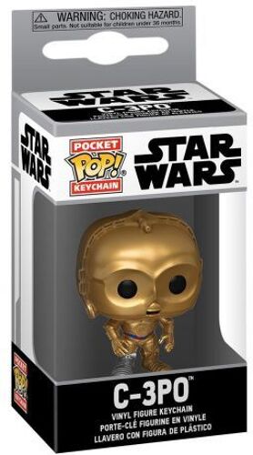Porte-Clés Funko Pop - Star Wars : The Clone Wars - C-3po - Porte Clés (53056)