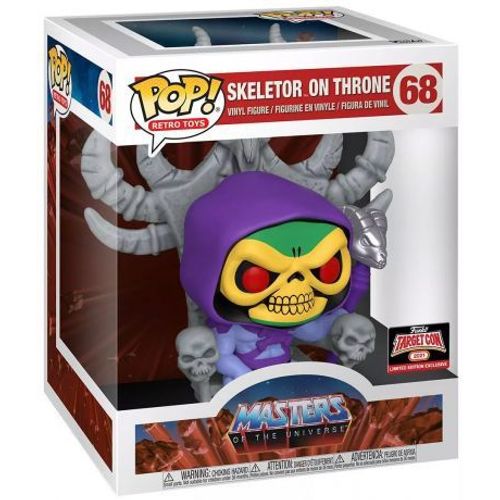 Figurine Funko Pop - Les Maîtres De L'univers N°68 - Skeletor Sur Trône - 25 Cm (54586)