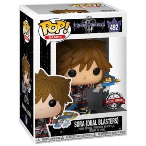 Funko Pop! Kingdom Hearts Iii Sora (Dual Blasters) 492 Special Edition