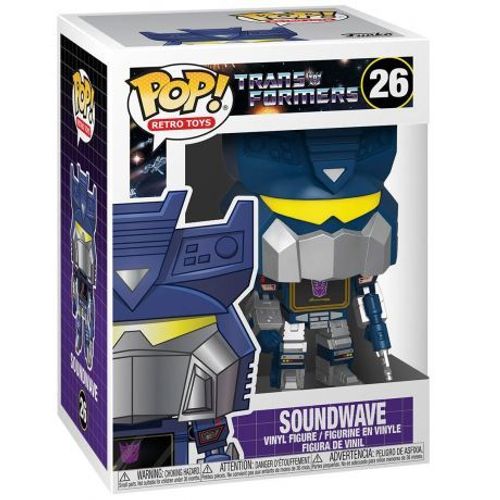 Figurine Funko Pop - Transformers N°26 - Soundwave (50969)