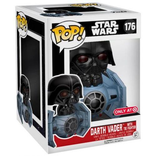 Figurine Pop - Star Wars Classique - Dark Vador With Tie Fighter - Funko Pop N°176