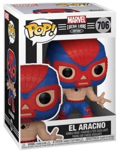 Figurine Funko Pop - Marvel Lucha Libre N°706 - El Aracno (53862)