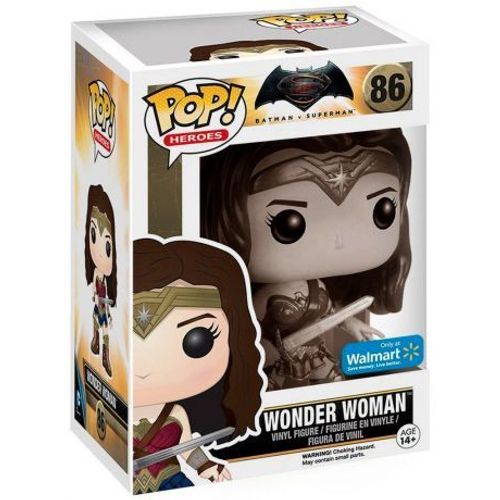 Figurine Pop - Batman Vs Superman - Wonder Woman B&w - Funko Pop