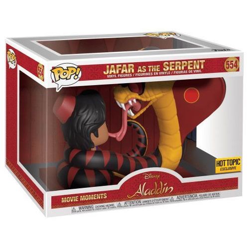 Figurine Funko Pop - Aladdin [Disney] N°554 - Jafar En Serpent (37945)