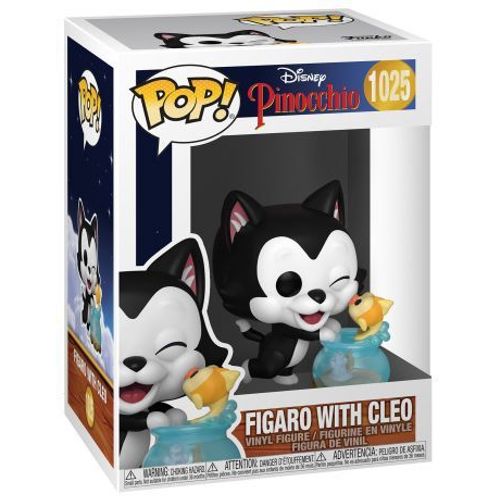 Figurine Funko Pop - Pinocchio N°1025 - Figaro Embrasse Cléo (51540)