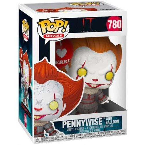 « Il » Est Revenu 2 Pop! Movies Vinyl Figurine Pennywise Balloon 9 Cm