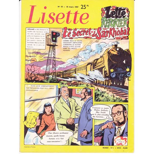 Lisette N° 10 Du 10 Mars 1957