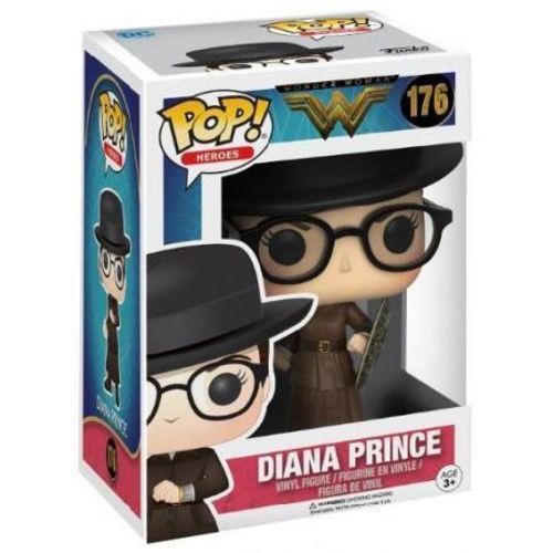 Figurine Pop - Wonder Woman - Wonder Woman Diana Prince With Shield - Funko Pop N°176