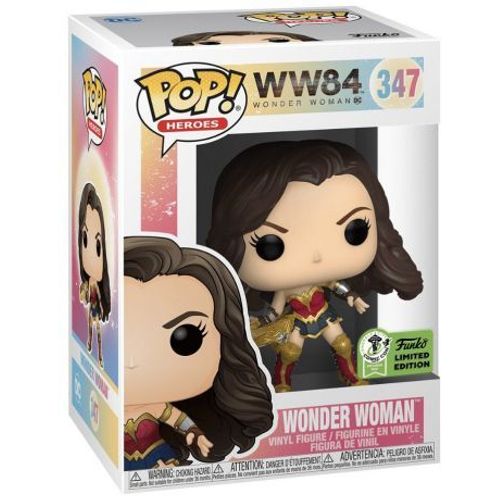 Figurine Funko Pop - Wonder Woman 1984 - Ww84 N°347 - Wonder Woman Avec Tiara Boomerang Métallique (48547)