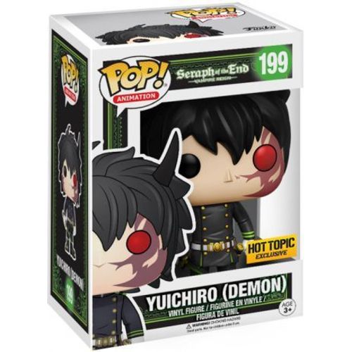 Seraph Of The End Figurine Pop! Animation Vinyl Yuichiro (Demon) 9 Cm