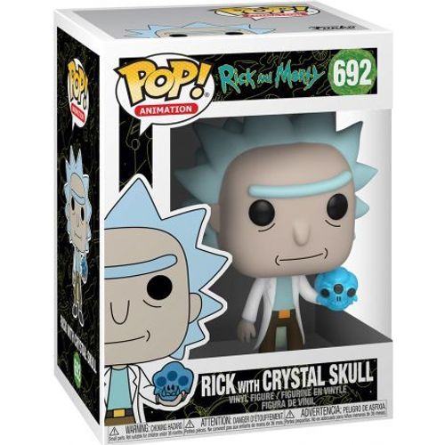 Rick & Morty - Bobble Head Pop N° 692 - Rick W/Crystal Skull
