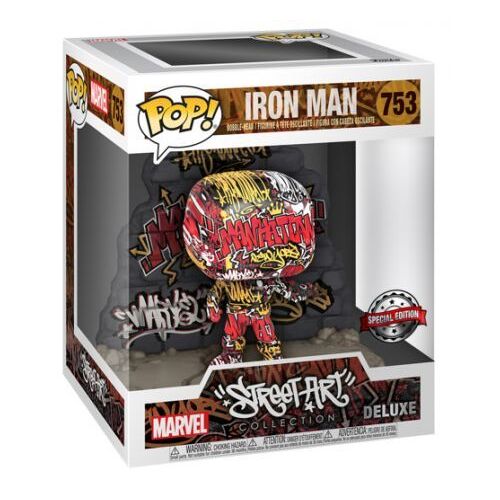 Figurine Funko Pop - Marvel Comics N°753 - Iron Man Street Art (52710)
