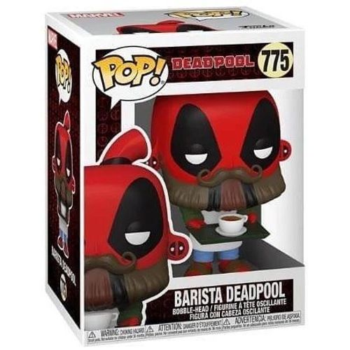 Figurine Funko Pop - Deadpool [Marvel] N°775 - Barista Deadpool (54653)