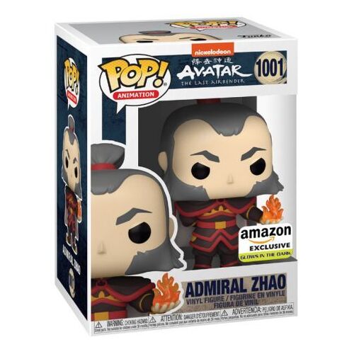 Figurine Funko Pop - Avatar: Le Dernier Maître De L'air N°1001 - Amiral Zhao - Glow In The Dark (56965)