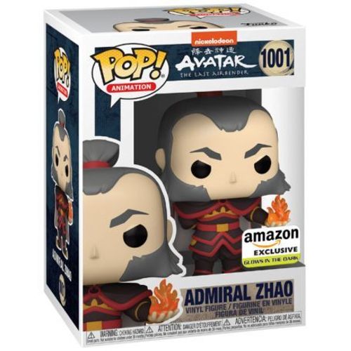 Figurine Funko Pop - Avatar: Le Dernier Maître De L'air N°1001 - Amiral Zhao - Glow In The Dark (56965)