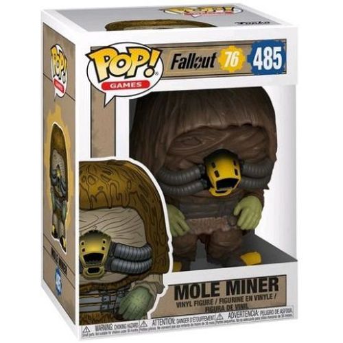 Fallout 76 Figurine Pop! Games Vinyl Mole Miner 9 Cm