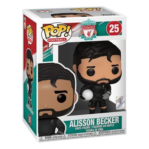 Football - Figurine Pop! Alisson Becker (Liverpool) 9 Cm
