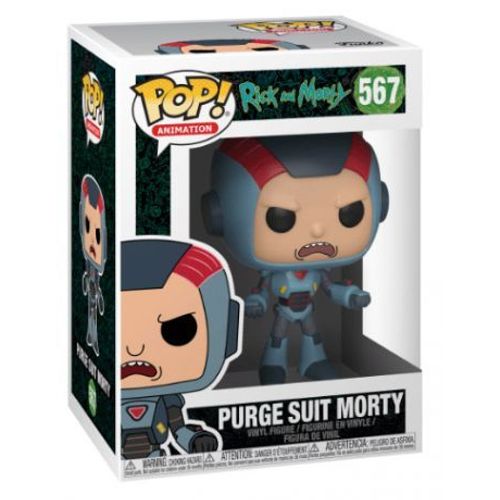 Figurine Rick & Morty - S6 Purge Suit Morty Suit Pop 10cm