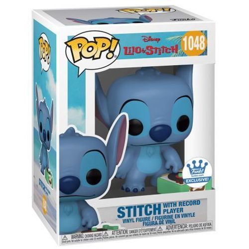 Figurine Funko Pop - Lilo Et Stitch [Disney] N°1048 - Stitch Avec Enregistrement (55616)