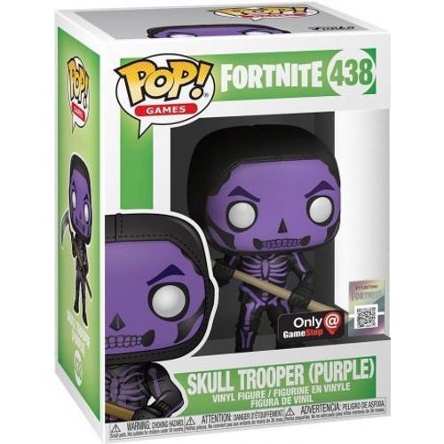 Figurine Funko Pop - Fortnite N°438 - Skull Trooper (Violet) (47093)