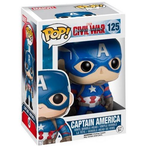 Figurine Pop - Civil War - Captain America - Funko Pop