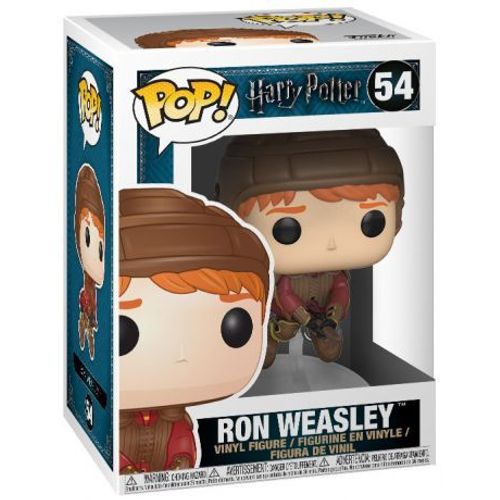 Harry Potter Pop! Movies Vinyl Figurine Ron On Broom 9 Cm