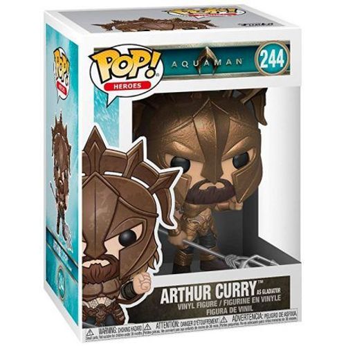 Aquaman Movie Figurine Pop! Movies Vinyl Arthur Curry As Gladiator 9 Cm