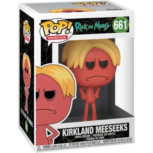 Rick & Morty - Bobble Head Pop N° 661 - Kirkland Meeseeks - 9cm