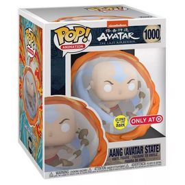 Figurine Funko Pop - Avatar: Le Dernier Maître De L'air N°1000 - Aang L'état D'avatar - 15 Cm - Glow In The Dark (56969)