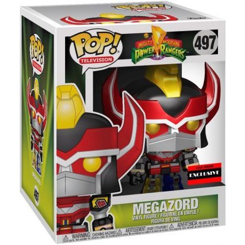 Figurine Pop - Power Rangers - Megazord Metallic - Funko Pop