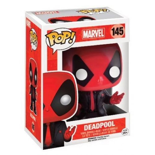 Figurine Funko Pop - Marvel Comics N°145 - Deadpool Costume (09747)