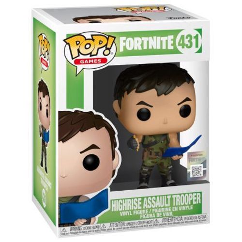 Figurine Pop - Fortnite - Highrise Assault Trooper - Funko Pop N°431