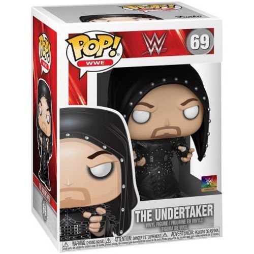 Figurine Wwe - Undertaker (Hooded) - Pop 10 Cm