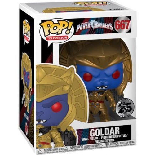 Figurine Power Rangers - Goldar Pop 10cm