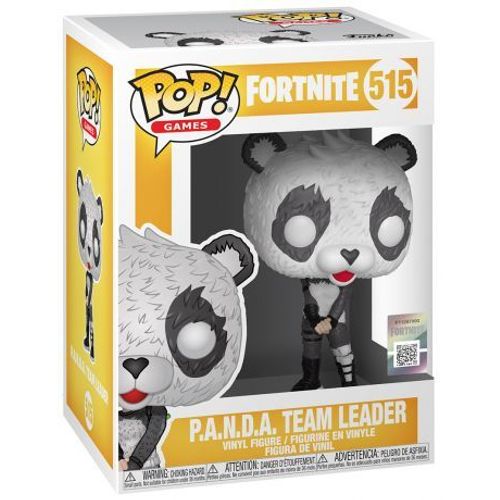 Fortnite - Bobble Head Pop N° 515 - P.A.N.D.A Team Leader