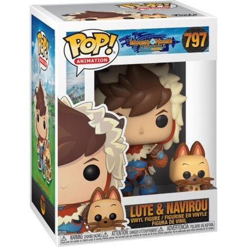 Funko Pop! Animation : Monster Hunter - Lute & Navirou